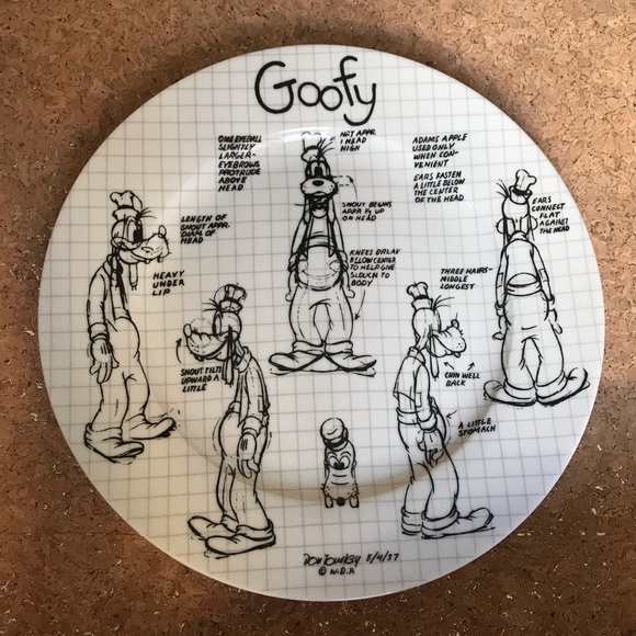 90th Celebration! Minnie Mickey Goofy Plates - Picture 5 of 7